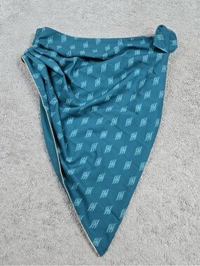Women's Teal Printed Swim Sarong Beach Wrap